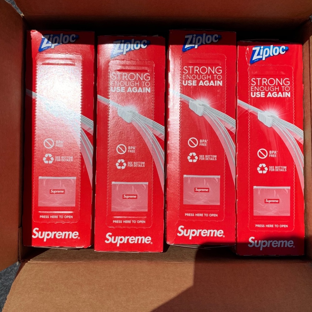 Supreme Ziploc Bags (4 Boxes)